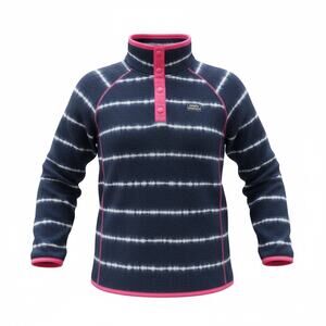 Simply Southern Youth Navy Tie Dye Fleece Pullover Size Youth Medium